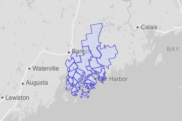Hancock County, ME ZIP Codes