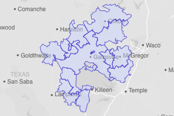 Coryell County, TX ZIP Codes