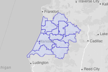 Manistee County, MI ZIP Codes