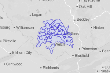 Wyoming County, WV ZIP Codes