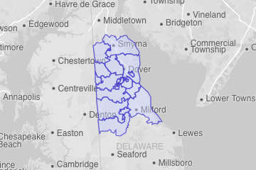 Kent County, DE ZIP Codes