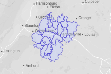 Albemarle County, VA ZIP Codes