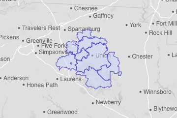Union County, SC ZIP Codes