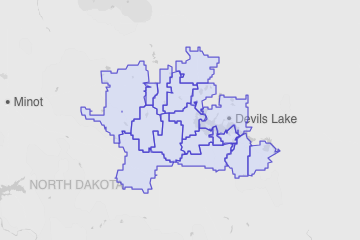 Benson County, ND ZIP Codes