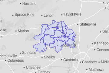 Catawba County, NC ZIP Codes