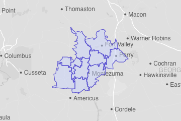 Macon County, GA ZIP Codes