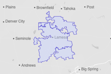 Dawson County, TX ZIP Codes
