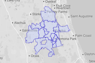 Putnam County, FL ZIP Codes