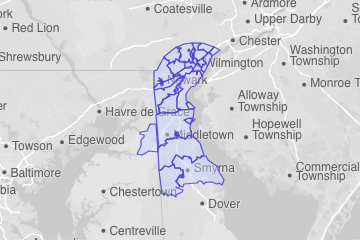 New Castle County, DE ZIP Codes