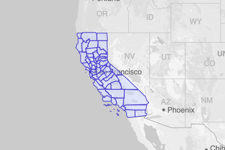 California ZIP Codes – KML Boundary File Download (Free)