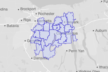 Ontario County, NY ZIP Codes