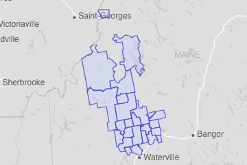 Somerset County, ME ZIP Codes