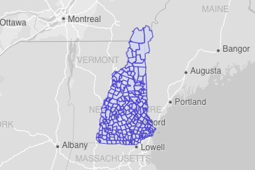 New Hampshire ZIP Codes