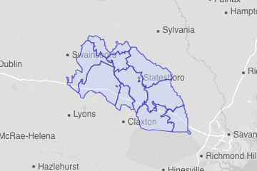 Bulloch County, GA ZIP Codes