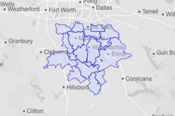 Ellis County, TX ZIP Codes