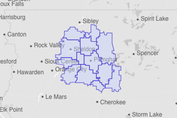 O'Brien County, IA ZIP Codes