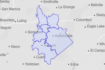 Lavaca County, TX ZIP Codes