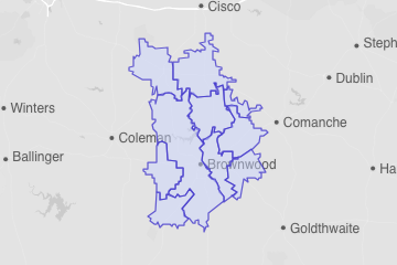 Brown County, TX ZIP Codes