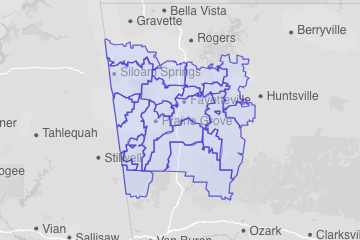 Washington County, AR ZIP Codes