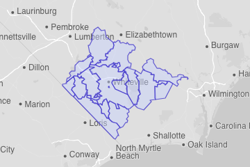 Columbus County, NC ZIP Codes