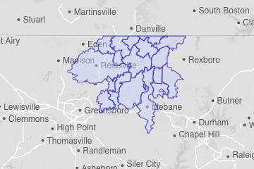 Caswell County, NC ZIP Codes