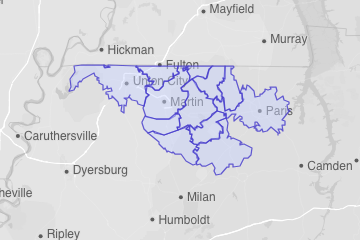 Weakley County, TN ZIP Codes