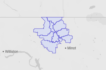 Renville County, ND ZIP Codes