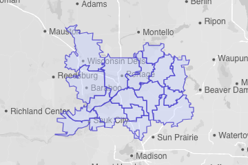 Columbia County, WI ZIP Codes