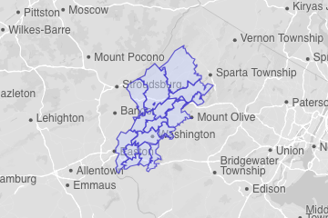Warren County, NJ ZIP Codes