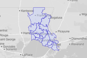 St. Tammany Parish, LA ZIP Codes