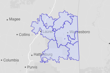 Wayne County, MS ZIP Codes