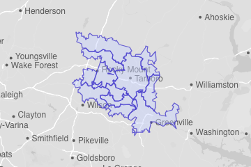 Edgecombe County, NC ZIP Codes