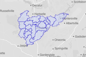 Cullman County, AL ZIP Codes