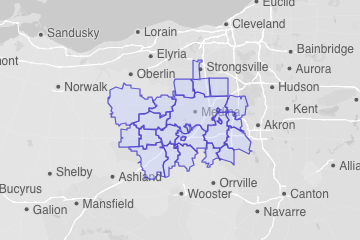 Medina County, OH ZIP Codes