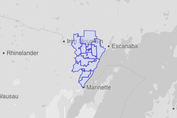 Menominee County, MI ZIP Codes