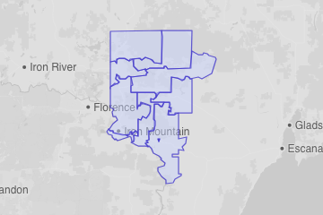 Dickinson County, MI ZIP Codes