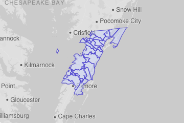 Accomack County, VA ZIP Codes