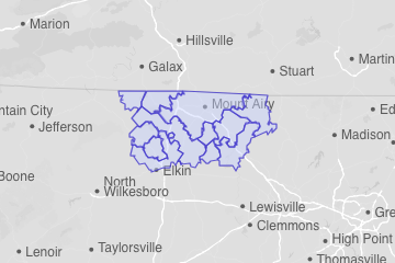 Surry County, NC ZIP Codes