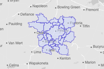 Hancock County, OH ZIP Codes
