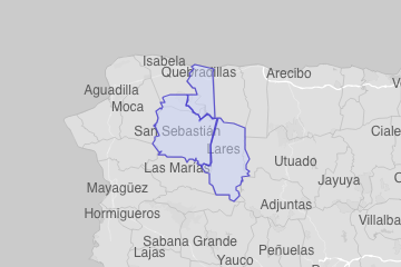 San Sebastián Municipio, PR ZIP Codes