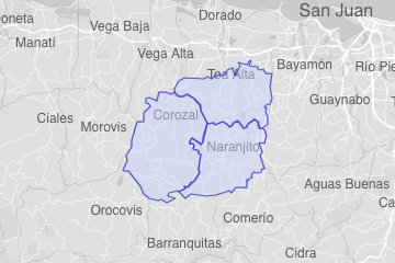 Corozal Municipio, PR ZIP Codes