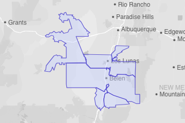 Valencia County, NM ZIP Codes