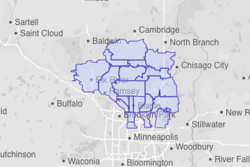 Anoka County, MN ZIP Codes