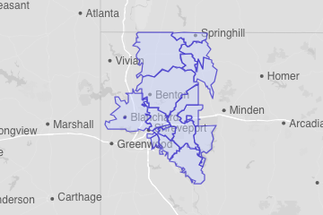 Bossier Parish, LA ZIP Codes