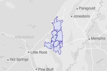 Woodruff County, AR ZIP Codes