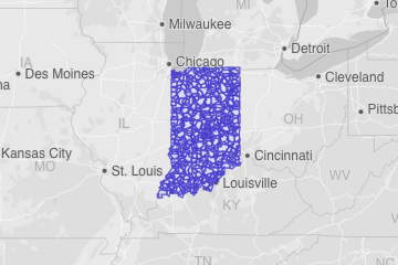 Indiana ZIP Codes