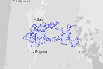 Linn County, OR ZIP Codes