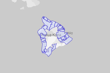 Hawaii County, HI ZIP Codes