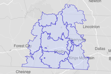 Cleveland County, NC ZIP Codes