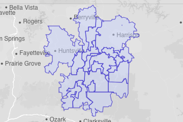 Newton County, AR ZIP Codes
